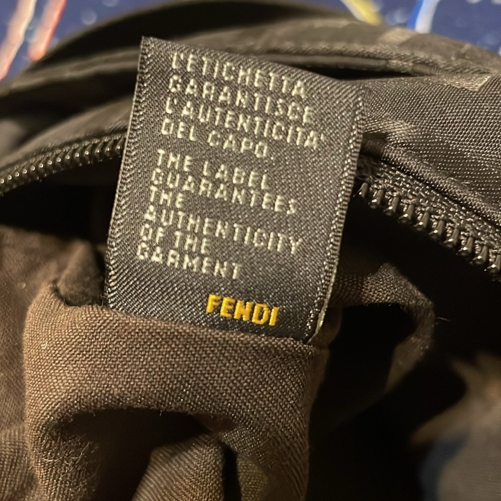 Fendi Black Zucca Tote Bag - Picture 8 of 16